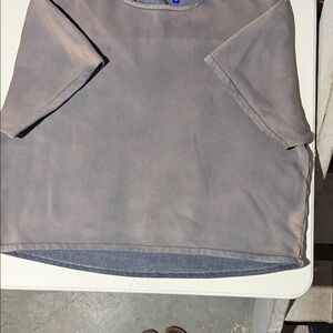 Yeezy GAP Lavender Gray Short Sleeve Pullover